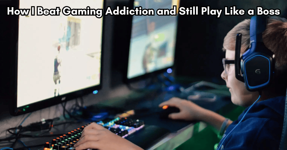 How I Beat Gaming Addiction and Still Play Like a Boss