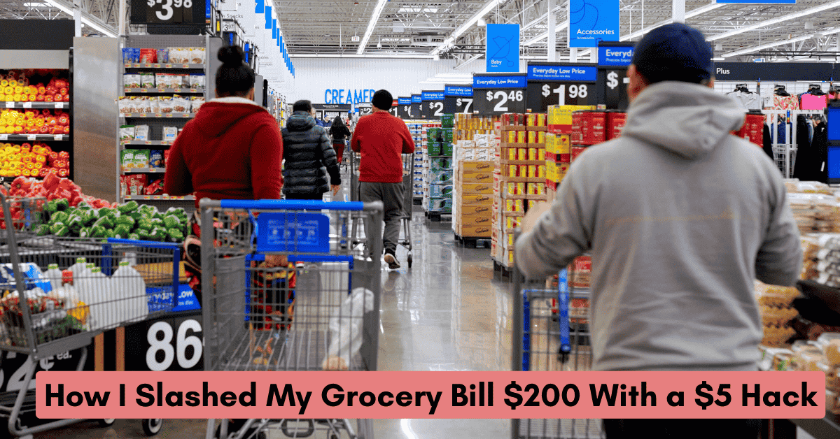 How I Slashed My Grocery Bill $200 With a $5 Hack